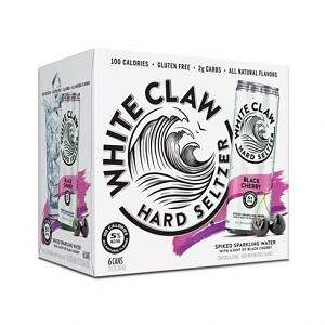 White Claw Black Cherry 6c
