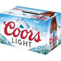 Coors Light 24nr 24 12 Bottles