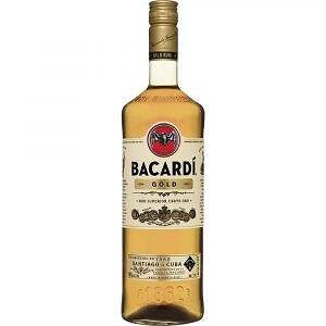 Bacardi Gold Rum Ltr