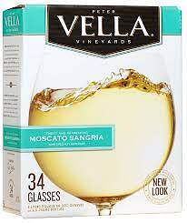 Peter Vella Moscato Sangria 5l