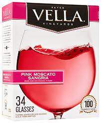 Peter Vella Pink Moscato 5l