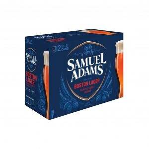 Sam Adams Boston Lager 12c 12 Can