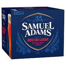 Sam Adams Boston Lager 12 Btl