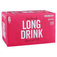 Long Drink Cranberry 6cn