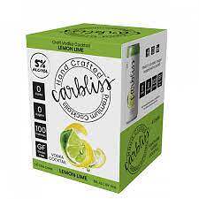 Carbliss Lemon Lime 4pk