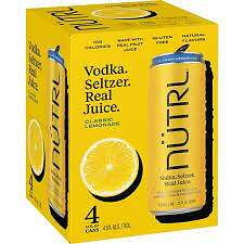 Nutrl Classic Lemonade 4pk