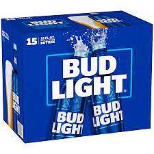Bud Light 16oz 15pk Alum Btl