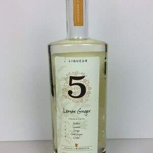 5 Lemon Ginger Liquor 750