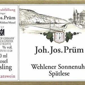 Joh Jos Prum Wehlener Spatlese