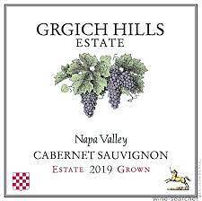 Grgich Hills Napa Cabernet 2019