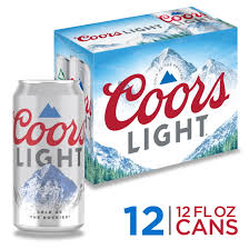 Coors Light 12c 12oz