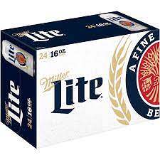 Miller Lite 16 Oz 24 Cn Can