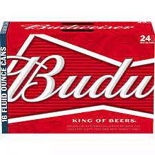 Budweiser 16oz 24c
