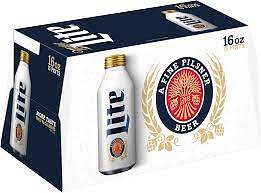 Miller Lite 16oz 15 Alum