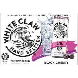 White Claw Black Cherry 12c