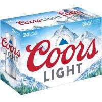 Coors Light 12oz 24c Cans