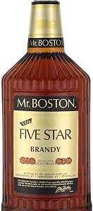 Mr Boston Brandy 1.75 Omb Jeff 5 Star