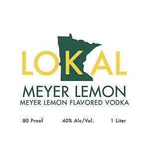 Lokal Meyer Lemon Vodka Ltr