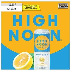 High Noon Lemon 4pk
