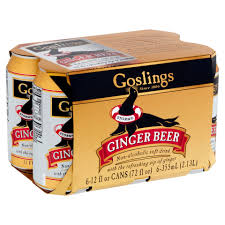 Goslings Ginger Beer 6 Can
