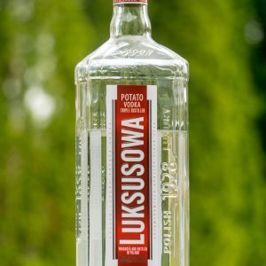 Luksusowa Vodka 1.75mL bottle, purchased in the USA